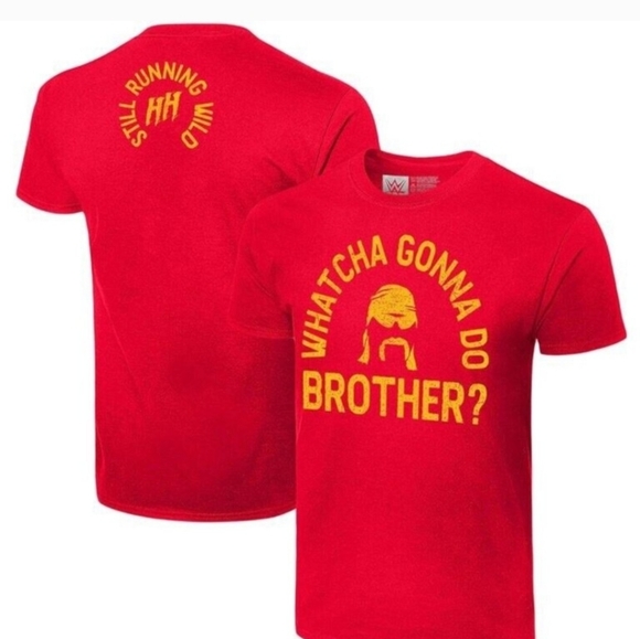 WWE Tops - WWE HULK HOGAN TSHIRT